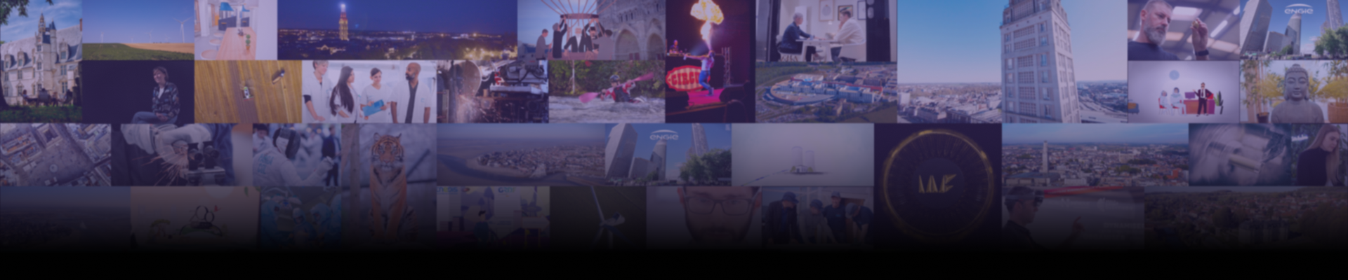 Iminance - compositions de photots lors des tournages et des différentes expériences.